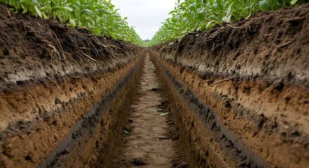 Silhouette of a woman with ponytail against a white wall with a dark shadow creating contrast art
