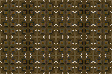 Seamless Design Graphic Tile Shape Cloth Art Fashion Endless Texture Textile Template Background Visual Geometric Digital Perspective Wallpaper Decoration Luxury Interior Symmetric Fabric Pattern.