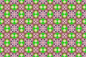 Seamless Design Graphic Tile Shape Cloth Art Fashion Endless Texture Textile Template Background Visual Geometric Digital Perspective Wallpaper Decoration Luxury Interior Symmetric Fabric Pattern.