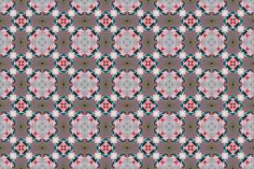 Seamless Design Graphic Tile Shape Cloth Art Fashion Endless Texture Textile Template Background Visual Geometric Digital Perspective Wallpaper Decoration Luxury Interior Symmetric Fabric Pattern.