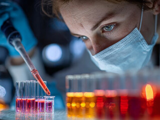 Scientist Conducting Lab Research
