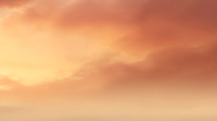 Obraz premium Golden clouds at the end of day