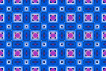 Seamless Tile Template Graphic Fabric Textile Luxury Wallpaper Texture Digital Design Fashion Interior Geometric Cloth Art Decoration Background Shape Endless Perspective Visual Symmetric Pattern.