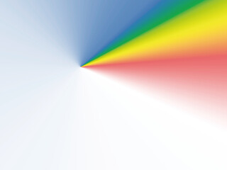 Abstract rainbow lines with vibrant color gradients and noise texture.