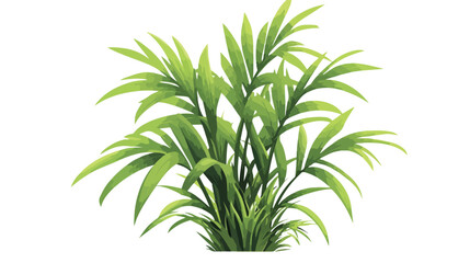 Fototapeta premium Modern Flat Plant Vector Isolated on White Background