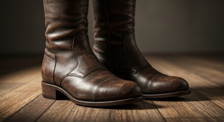 Equestrian boots with an elegant design and timeless appeal that are sure to make a statement