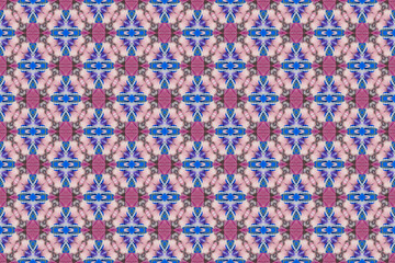 Seamless Luxury Fashion Wallpaper Visual Textile Digital Endless Geometric Template Texture Symmetric Art Decoration Perspective Design Graphic Cloth Shape Background Fabric Tile Interior Pattern.