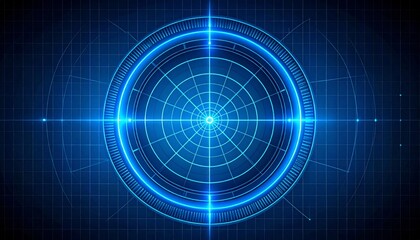 Technology digital interface artificial intelligence hologram future network abstract background computer ai information futuristic communication concept or virtual data cyberspace innovation display.