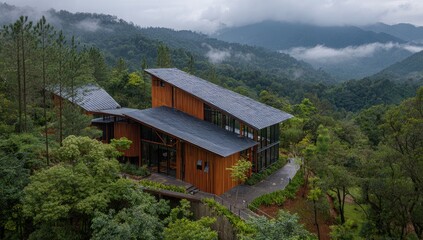Mountaintop Modern Cabin Retreat