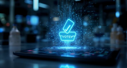 Secure Online Voting Exploring the Future of Elections with the Vote Button