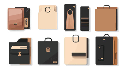 Durable Cardboard Folders for Organized Office Supplies