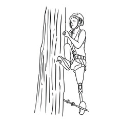 People with prosthetics are doing outdoor activities
