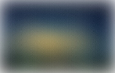 Abstract Color Field Painting with Muted Blues, Greens, and Yellows Evoking Tranquility and Depth, Reminiscent of Atmospheric Landscapes and Subtle Color Transitions in a Soft and Dreamy Manner