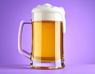 mug of pale beer