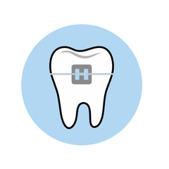 dental icon with tooth