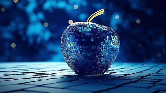 pear in Delfts Blauw realistis, highly detailed ai, generatif
