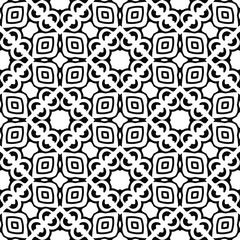 Abstract texture for fabric print, card, table cloth, furniture, banner, cover, invitation, decoration,weaving, plaid,wrapping,knitting. Repeating pattern.Black and white color.