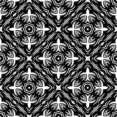 Abstract texture for fabric print, card, table cloth, furniture, banner, cover, invitation, decoration,weaving, plaid,wrapping,knitting. Repeating pattern.Black and white color.