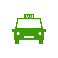 Taxi Icon／タクシーのアイコン