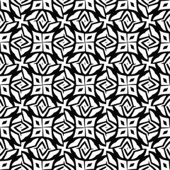 Abstract texture for fabric print, card, table cloth, furniture, banner, cover, invitation, decoration,weaving, plaid,wrapping,knitting. Repeating pattern.Black and white color.