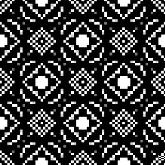 Abstract texture for fabric print, card, table cloth, furniture, banner, cover, invitation, decoration,weaving, plaid,wrapping,knitting. Repeating pattern.Black and white color.Illustrator Artwork