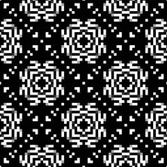 Abstract texture for fabric print, card, table cloth, furniture, banner, cover, invitation, decoration,weaving, plaid,wrapping,knitting. Repeating pattern.Black and white color.
