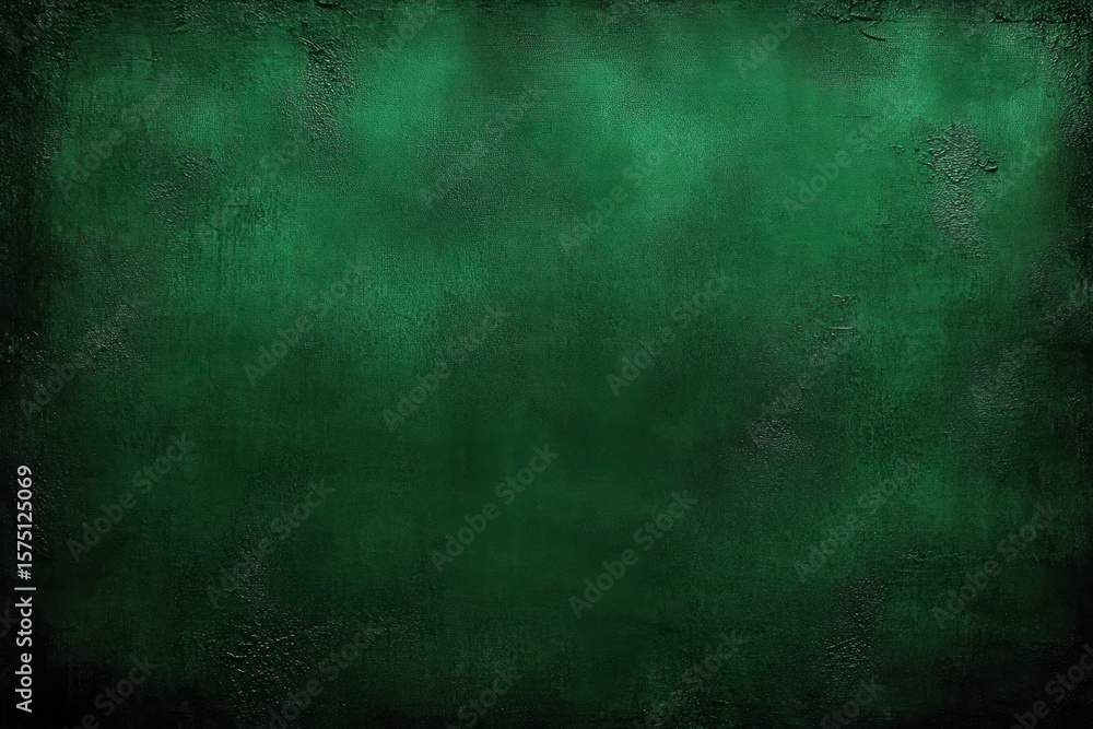 Aufkleber dark green textured background with rough surface and subtle shadow effects creating a moody and vin