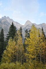 fall in the mountains