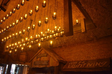 church in the night