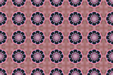 Seamless Template Background Art Endless Visual Cloth Design Decoration Tile Shape Graphic Digital Texture Wallpaper Luxury Perspective Fashion Symmetric Textile Geometric Fabric Interior Pattern.