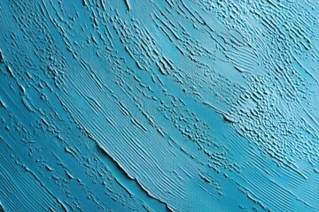 Close-up view of textured blue surface with irregular ridges and patterns creating a tactile abstract design