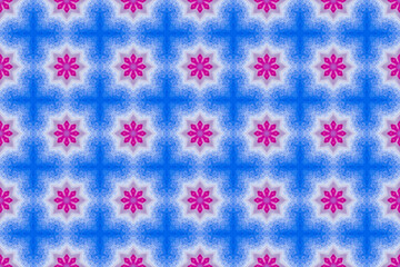 Seamless Template Background Art Endless Visual Cloth Design Decoration Tile Shape Graphic Digital Texture Wallpaper Luxury Perspective Fashion Symmetric Textile Geometric Fabric Interior Pattern.