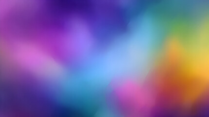 Abstract colorful background with vibrant hues blending seamlessly, creating a dreamy atmosphere