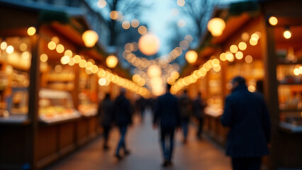 Abstract background of People across the crosswalk at night. Perfect background image of blurred night street with unrecognizable people and cars in night