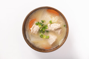 マグロ　あら汁