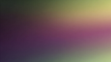 Abstract gradient background blending shades of purple, green, and yellow for creative design use