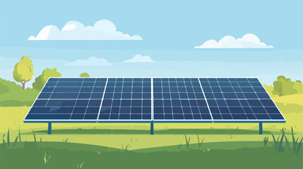 Efficient solar panel harvesting sunlight for electricity generation