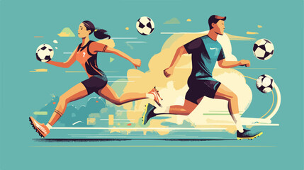 Dynamic Sport Design Vector Illustration for Professionals