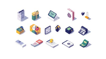 Professional Tax Icon Flat Vector Illustration for Websites