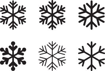 Snowflake Icon Set