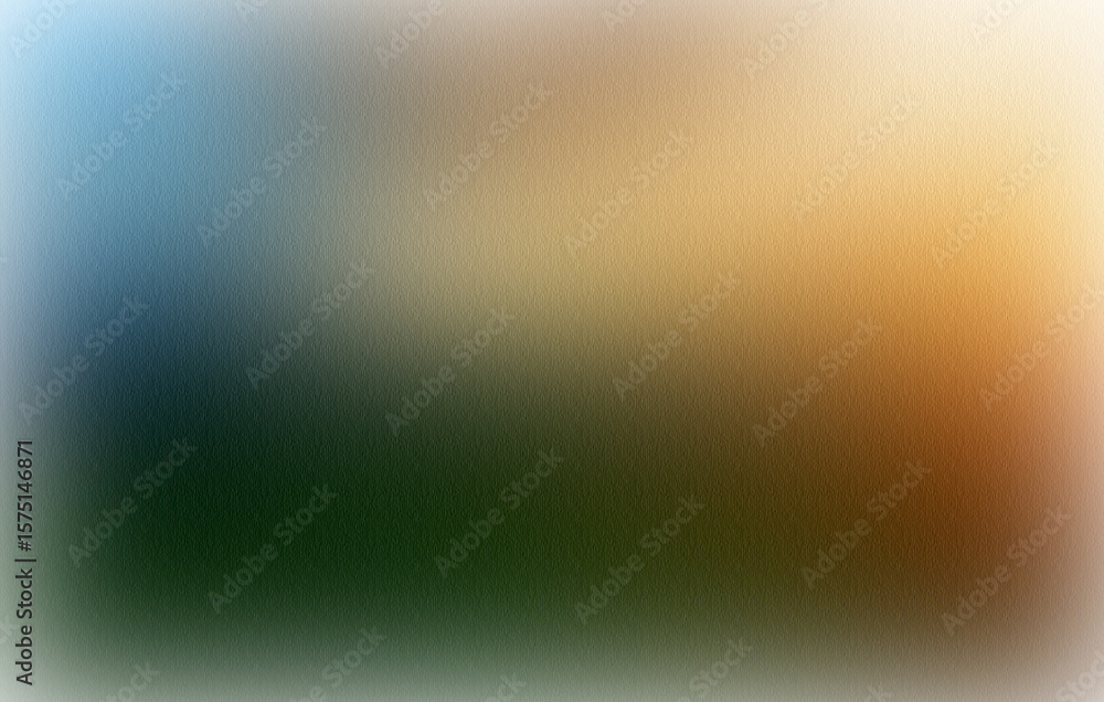 Poster abstract multicolored gradient background with textured effect, smooth transition from blue to golde