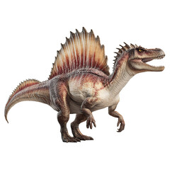 Spinosaurus isolated on transparent background