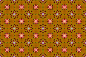 Seamless Background Graphic Fabric Tile Shape Fashion Perspective Geometric Visual Textile Interior Endless Luxury Digital Wallpaper Template Symmetric Cloth Art Texture Design Decoration Pattern.