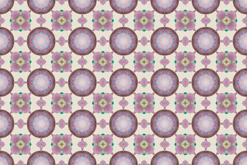 Seamless Background Graphic Fabric Tile Shape Fashion Perspective Geometric Visual Textile Interior Endless Luxury Digital Wallpaper Template Symmetric Cloth Art Texture Design Decoration Pattern.