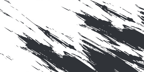 Vector brush grunge texture Rough Black Scratches splatter grunge distressed background.