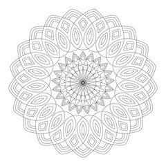 Mandala coloring meditation relaxing art