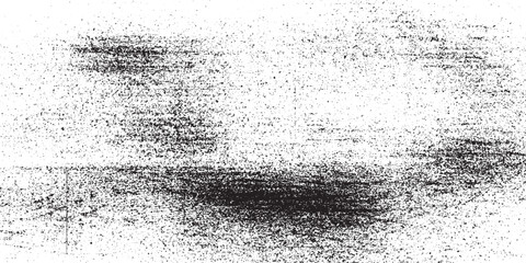 Abstract dirty or scratch aging effect. Grunge black and white seamless pattern. Monochrome abstract texture 