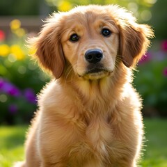 Lovely and cute baby puppy