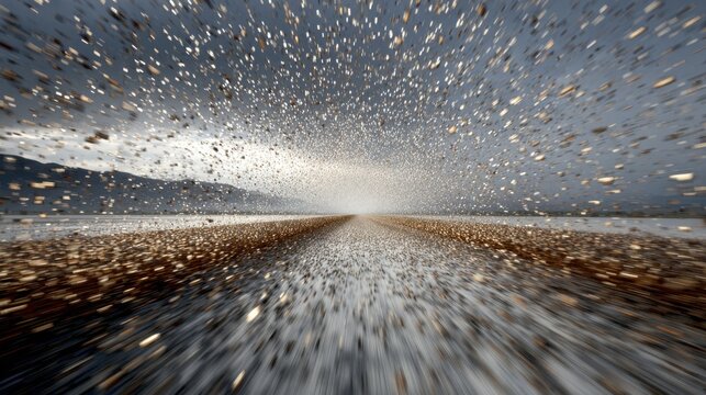 Rapid change in society, tech, or environment demands agility, driving progress but also uncertainty in the evolving landscape.
