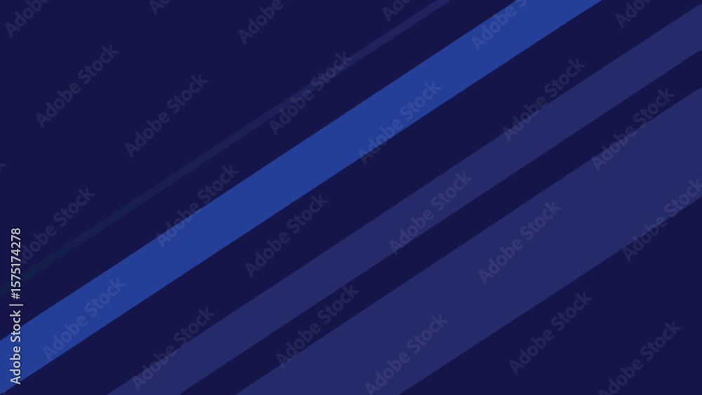 Poster dynamic blue angled lines illustration representing direction and movement in a design